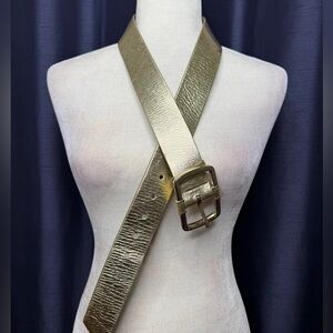 Patrizia Pepe Wide Leather Belt